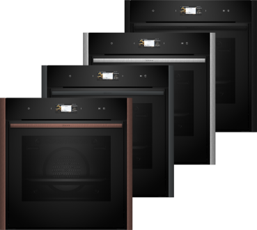 Neff Collection B69VS7KY0 - N 90, Einbau-Backofen mit Dampfunterstützung, Flex Design, ca. 60 x 60 cm, 7 Jahre Garantie